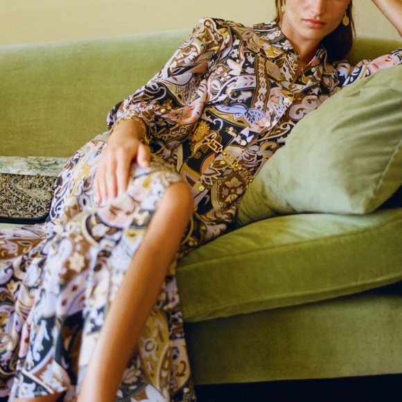 RIXO Multicolor Floral Maxi Dress - Picture 9 of 14